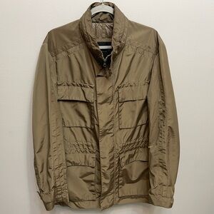 Andrew Marc New York Beige Hooded Jacket